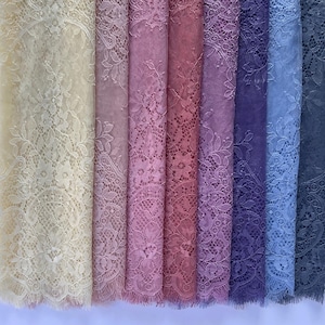 Infinity Veil for Girls - Traditional Catholic Chapel Veil - Small Purple Pink Blue Lace Mass Mantilla - Head Covering - Seat of Wisdom
