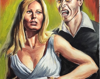 pintura de mediados de siglo ciencia ficción horror