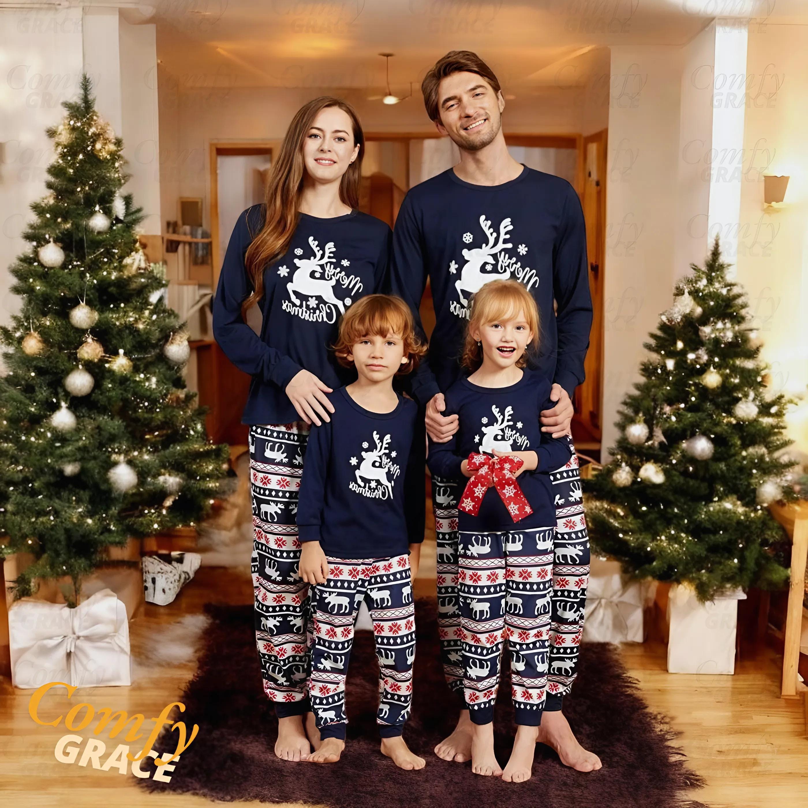 Family christmas pyjamas etsy hotsell