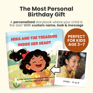 Personalized Children’s Book | Custom Storybook Where Your Child is the Star | Unique Birthday Gift Ages 3–7 | Printable PDF