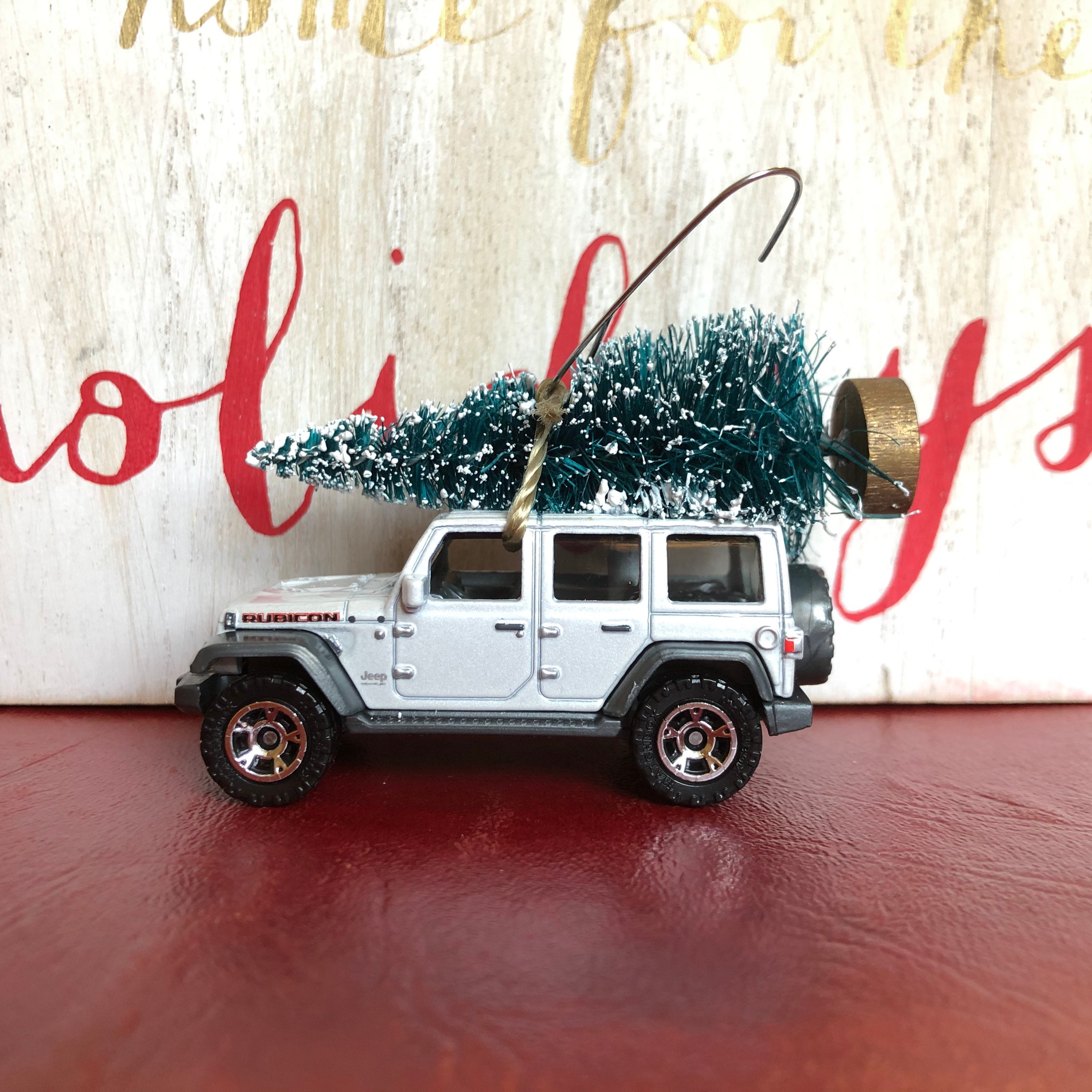 Jeep Wrangler Christmas Ornament 
