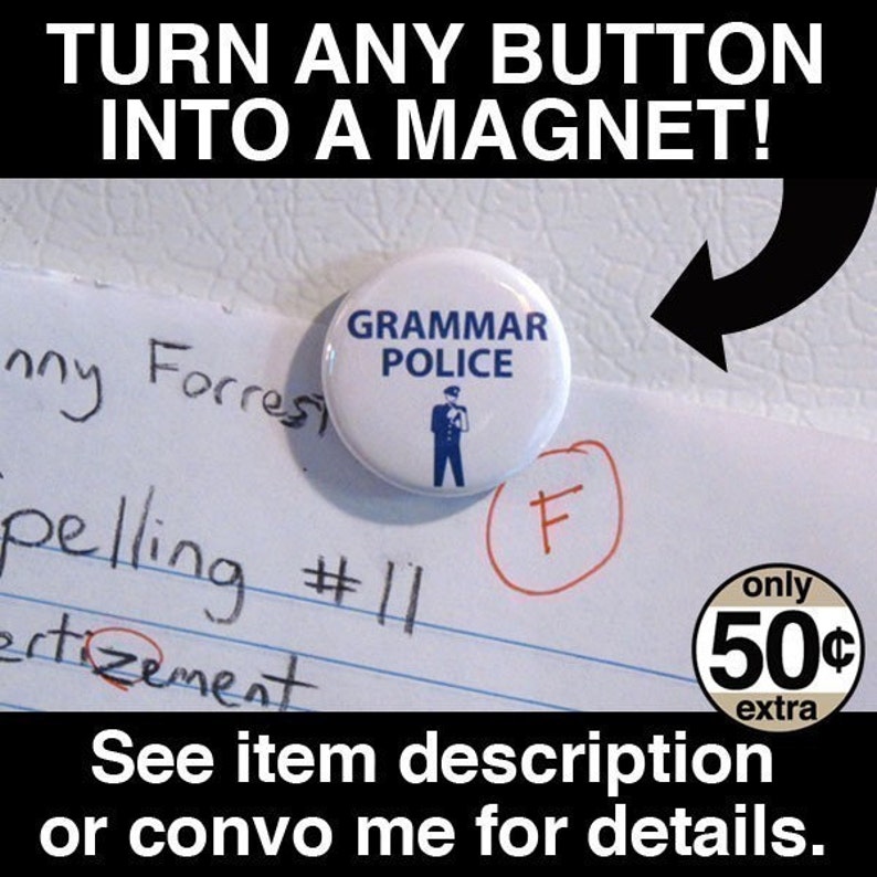 commie pinko  pinback button badge image 2