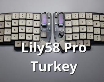Lily58 Pro - Tastiera ergonomica Turkey Split