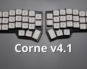 Corne v4.1 YouTube - Chocolate V4 分割キーボード】1ヶ月触った感想。Corne 分割型キーボード キーボード