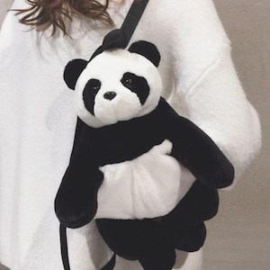 Panda Design Fluffy Backpack