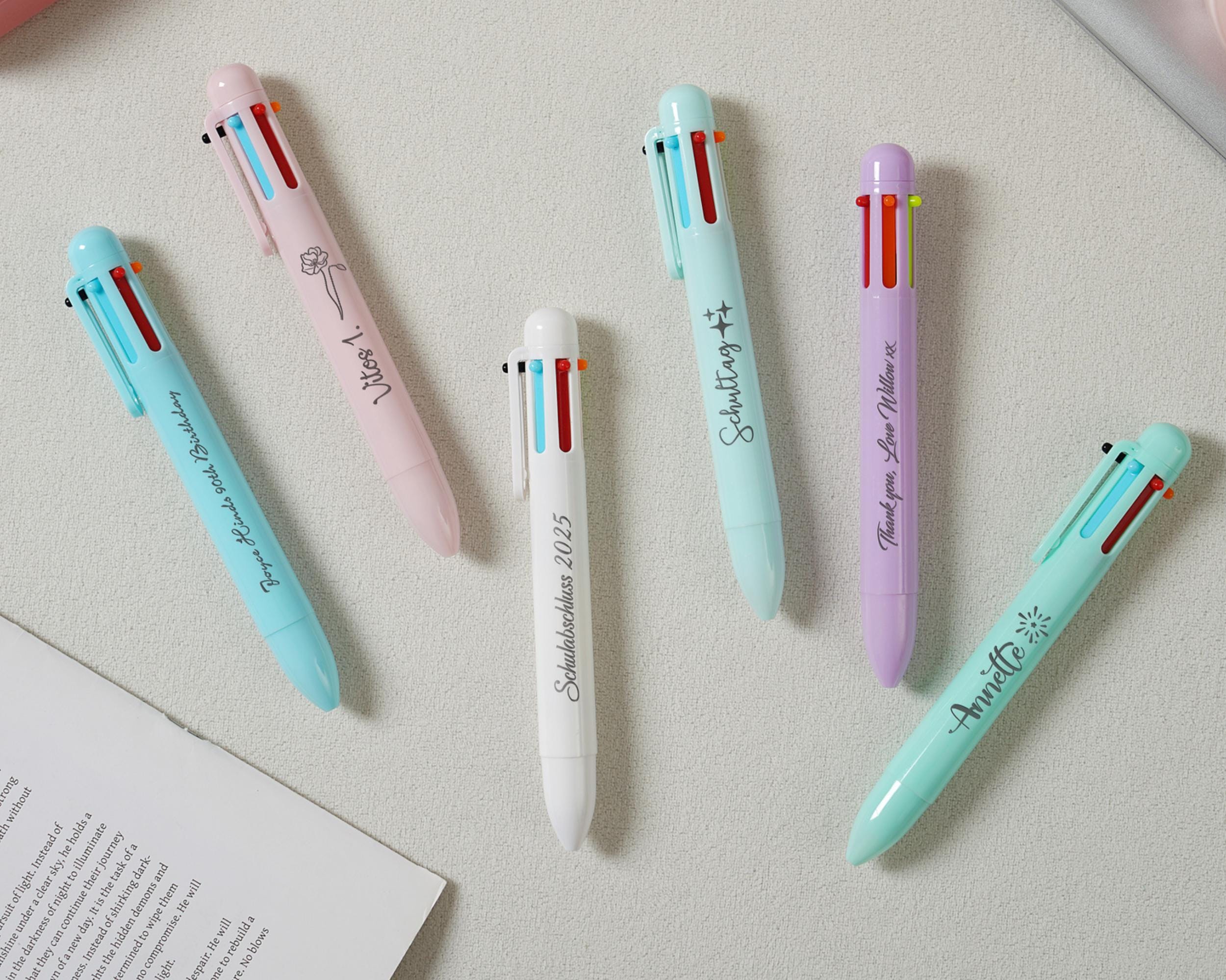 Custom Multi-color Engraved Ballpoint Pen,personalized Gift for ...