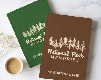 Custom National Park Journal Gift, Gift for Outdoor Person