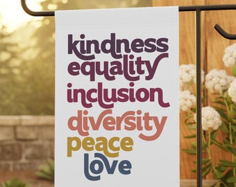 Inklusion Demokratische Hoffahne, Gleichheits-Gartenfahne