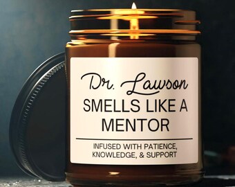Custom Mentor Appreciation Gift, Preceptor Gift, Teacher Appreciation