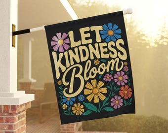 Kindness Yard Flag, Equality Garden Flag, Special Educator Gifts, Inclusivity Gift, Flags Progressive