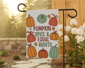 Fall Equality Yard Flag, Fall Progressive Garden Flag