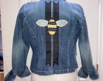 Upcycled Jean Jacket