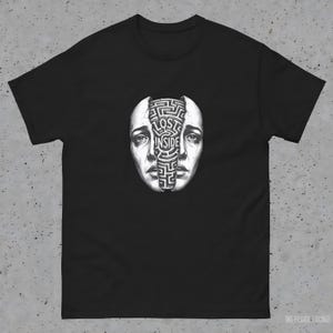 No Peace Found Split Face T-Shirt | Lost Inside Metalcore Tee