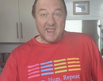 Camiseta "Progresión de acordes": regalo para amantes de la música, 100 % algodón