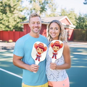 Pickleball Paddle For Cowboys