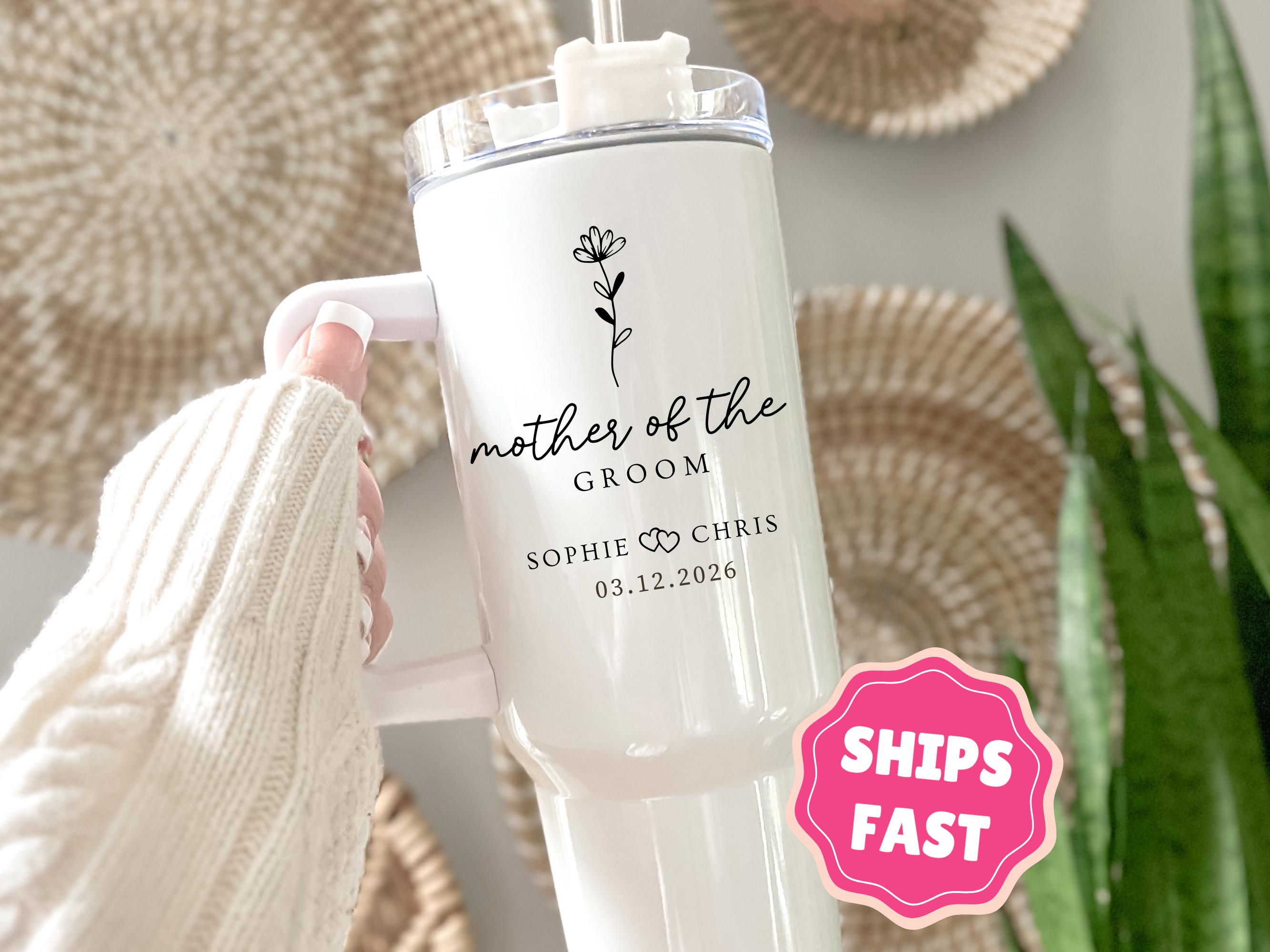 Personalized Mother Of The Groom Tumbler