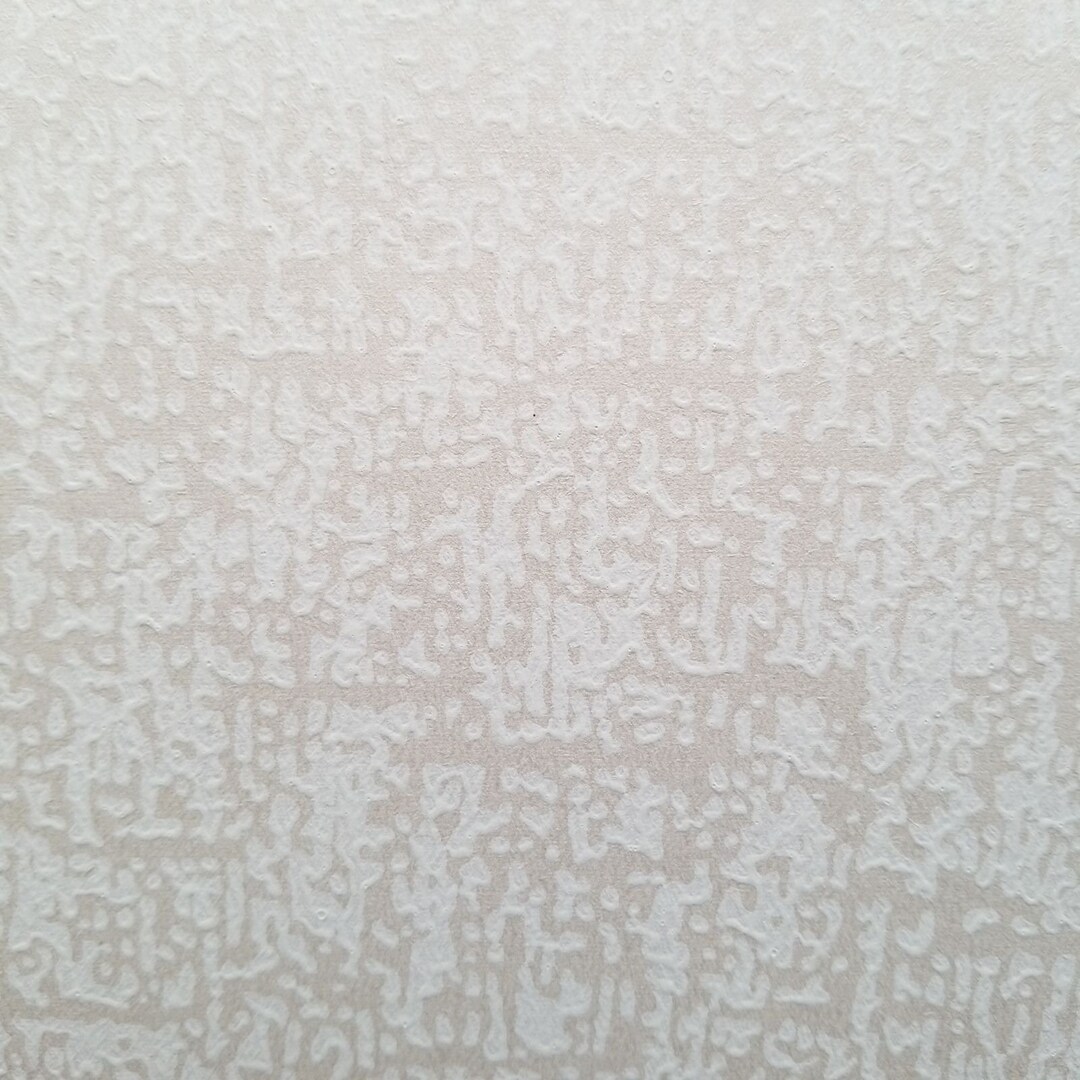 Vintage Wallpaper Sample Sheet Neutral Color Textured Pattern Crafting ...
