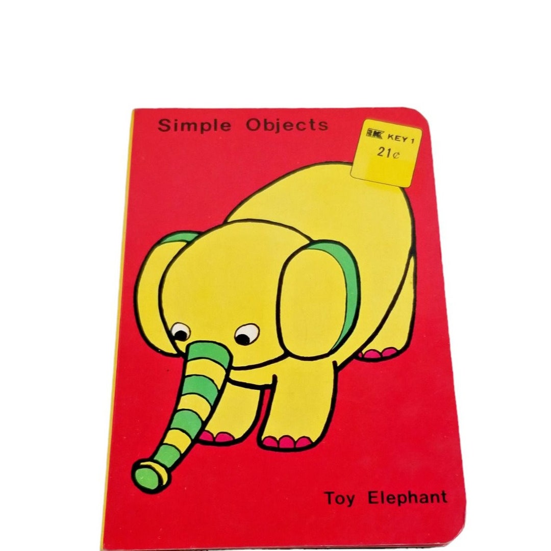 Vintage Baby Board Books Simple Objects Playmore Lenticular Etsy