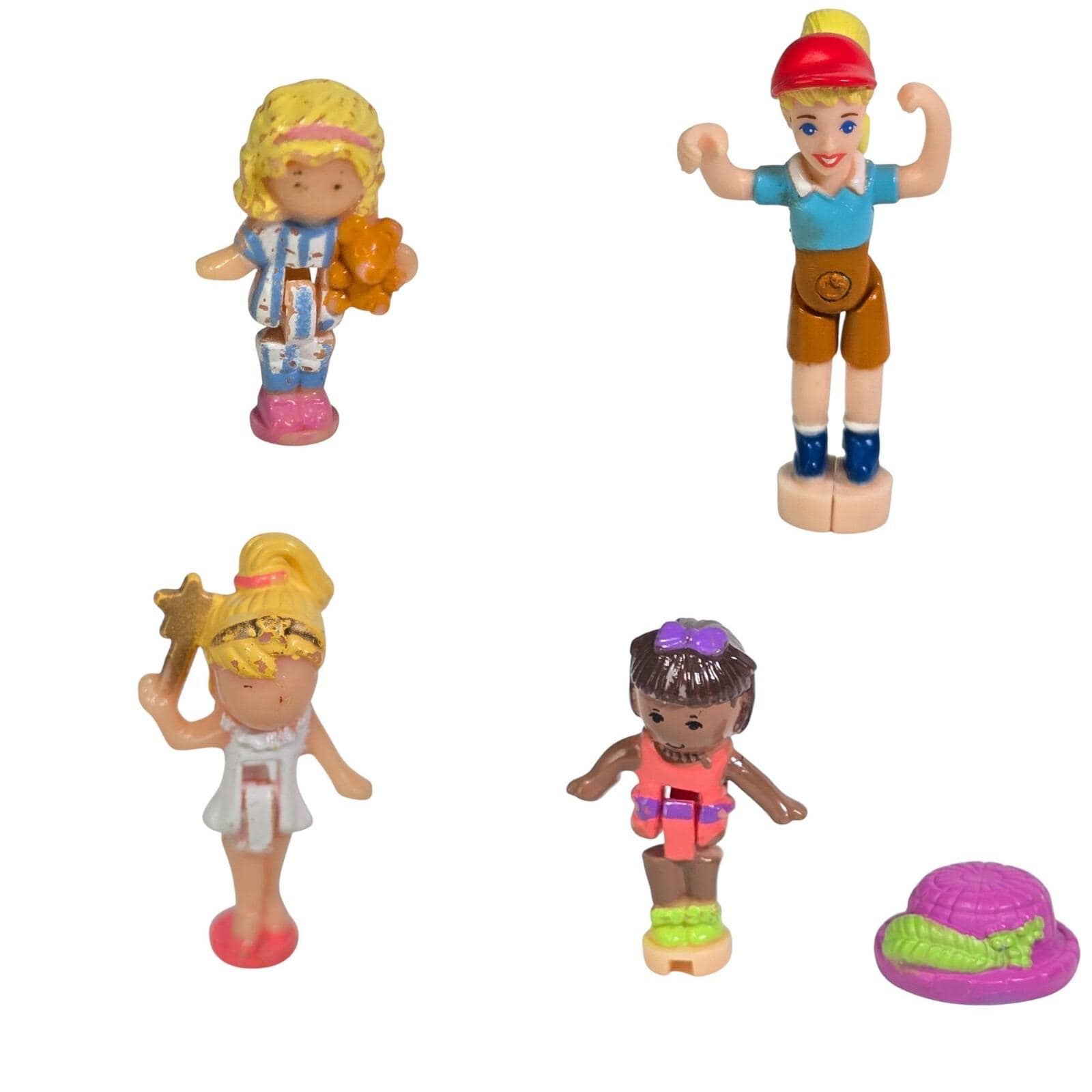 Lot De 17 Polly Pocket Vintage – Occasion, Pour Collection