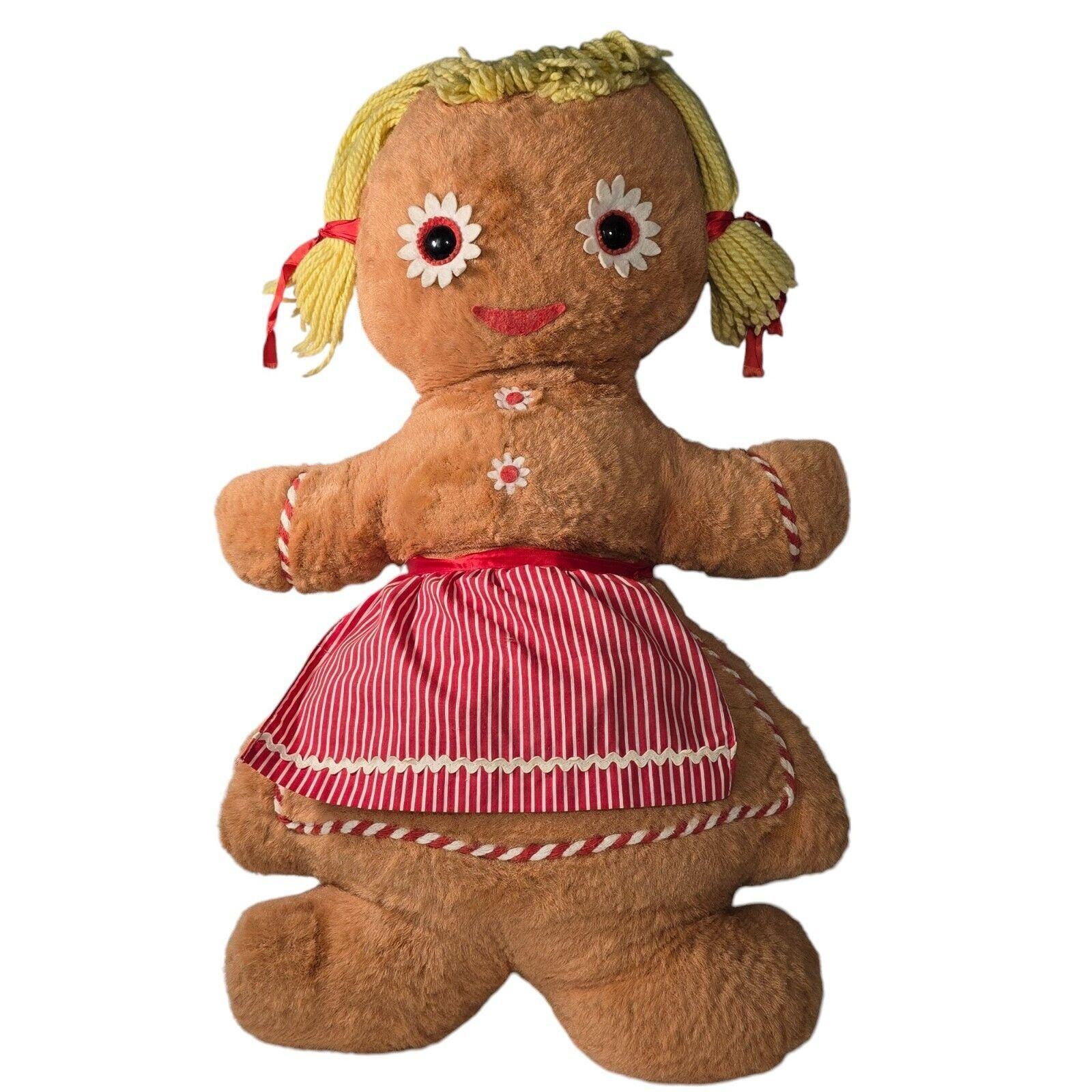 ぬいぐるみ Gingerbread Boy l Vintage 60s Gingerbread Boy l Vintage 60s ぬいぐるみ