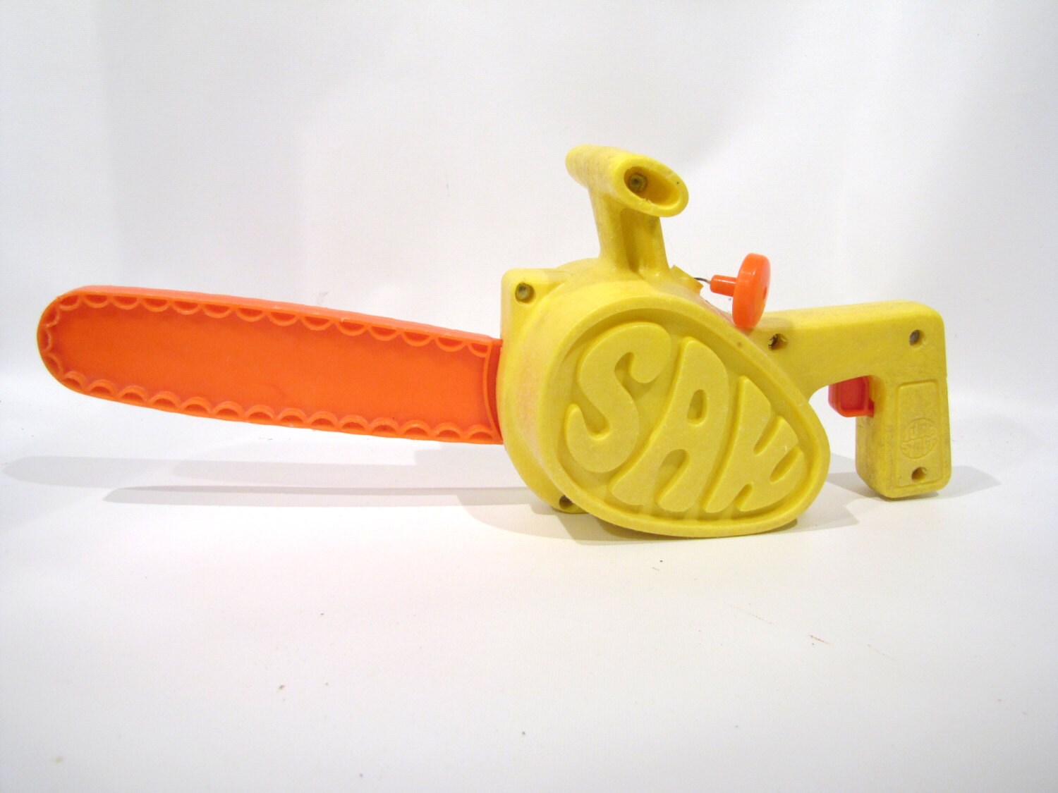 1970s Mattel TUFF STUFF Chainsaw Toy Hard Plastic Yellow and Etsy