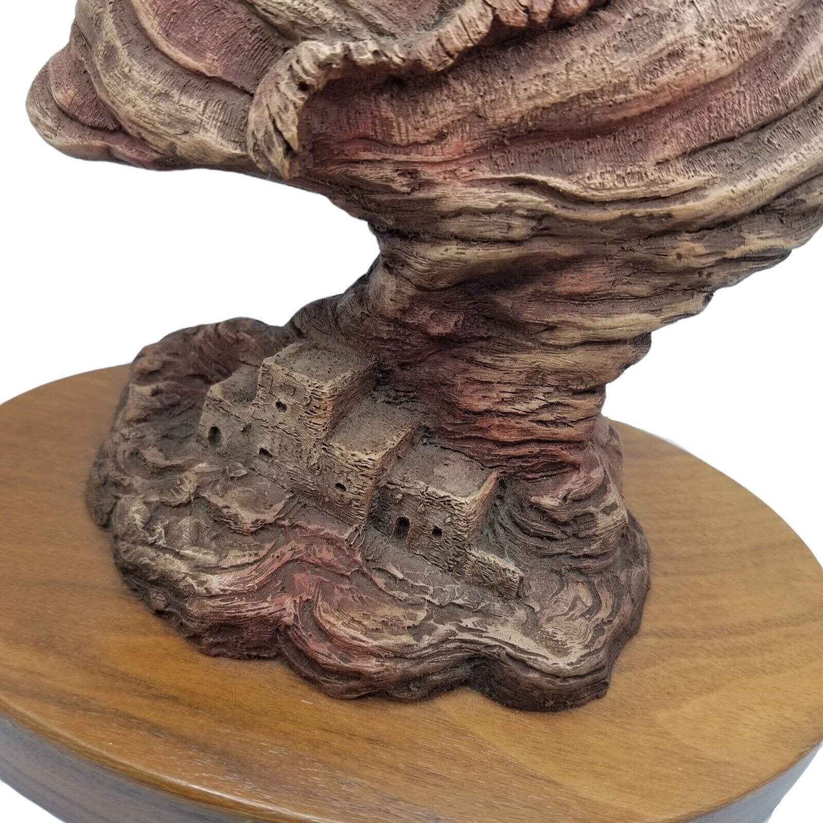 Neil J Rose Native American Sculpture Art Peaceful One Signed