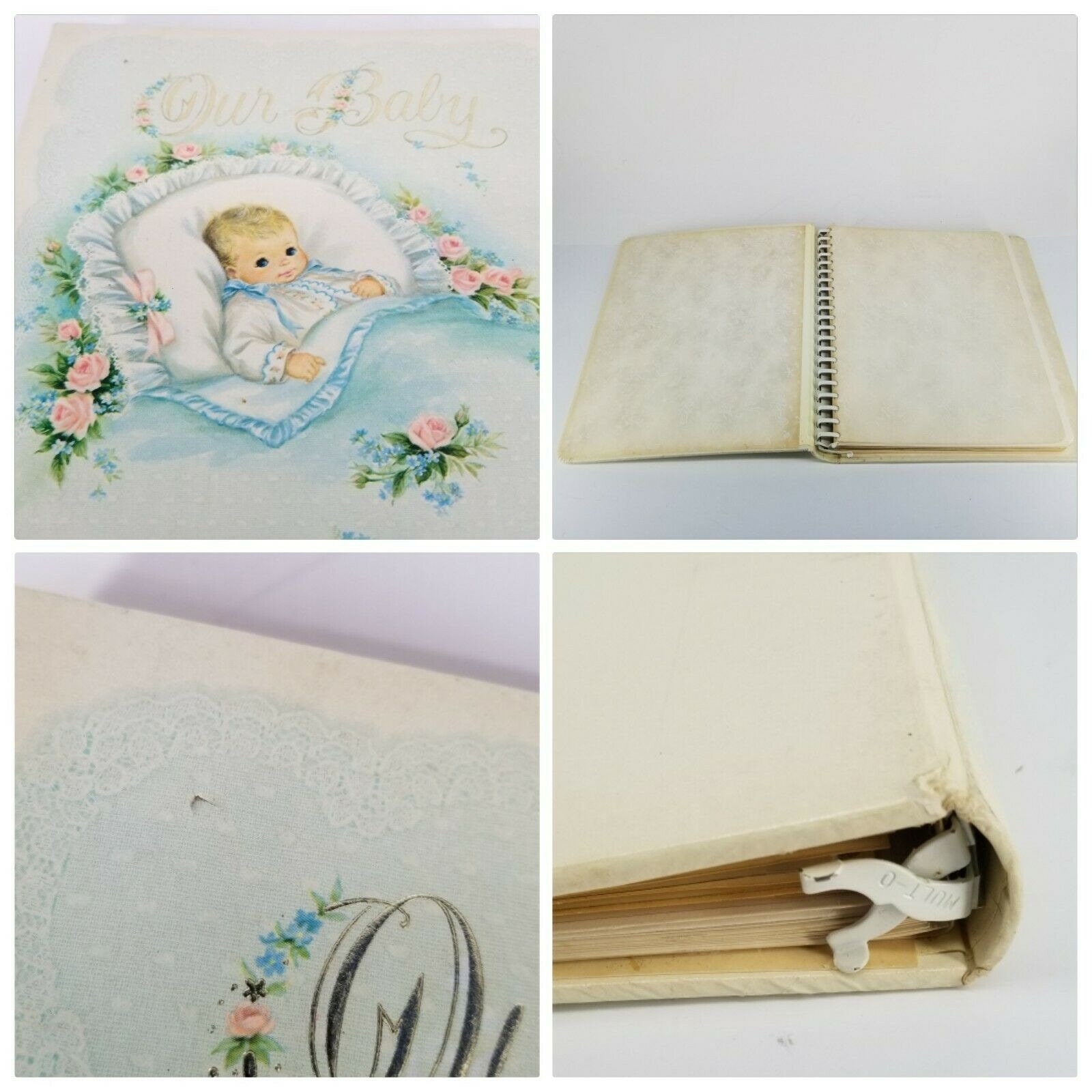 Vintage Hallmark Our Babys Keepsake Book Unisex Baby Album Etsy