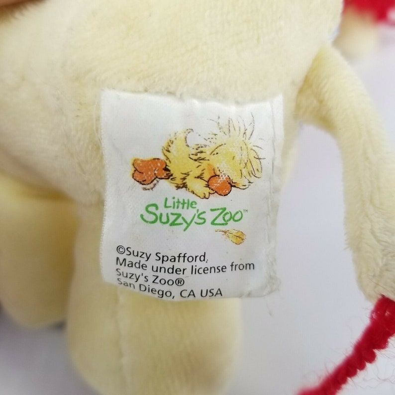 Little Suzy's Zoo Plush GIRAFFE Rattle Stuffed Animal Toy Etsy