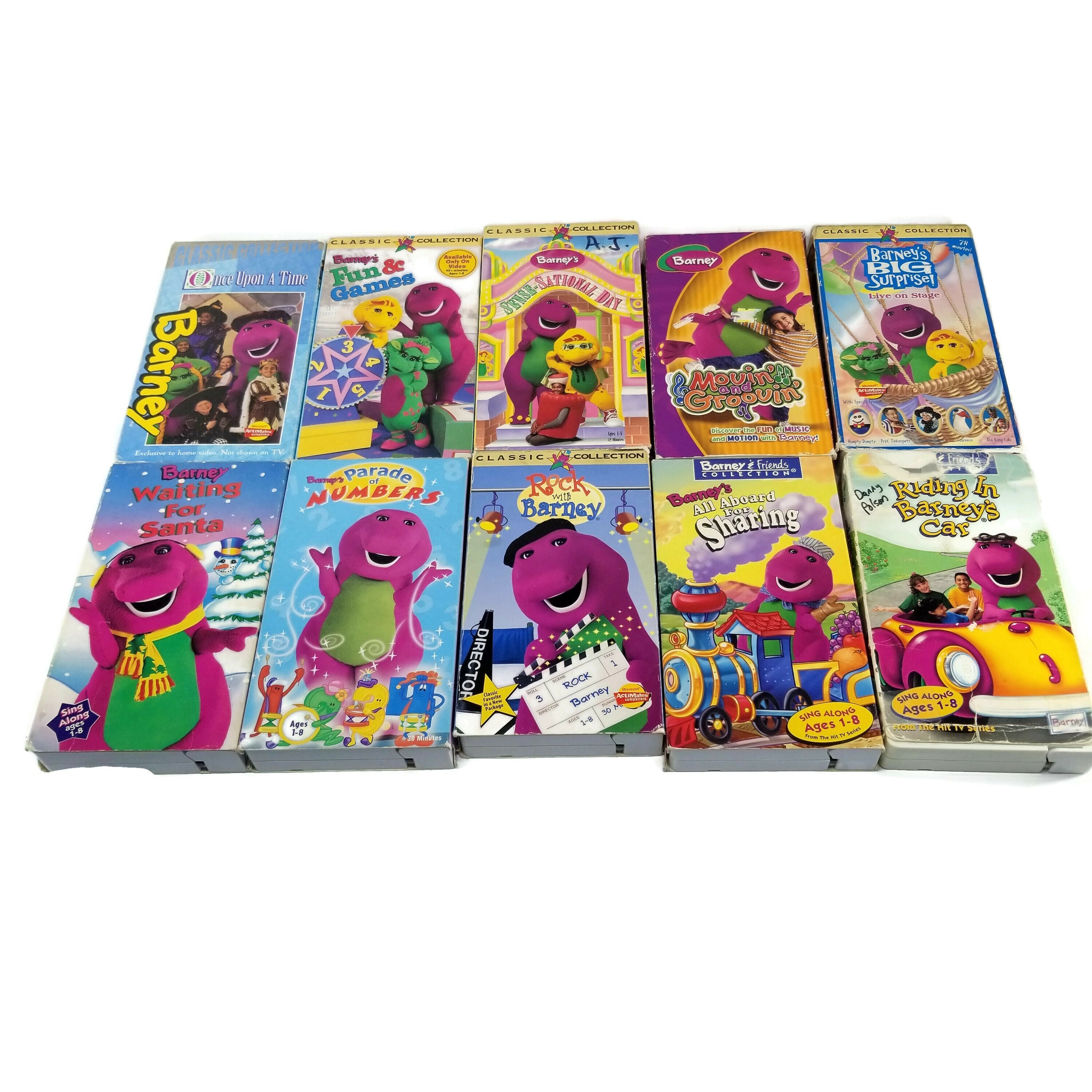 Barney VHS Lot 62