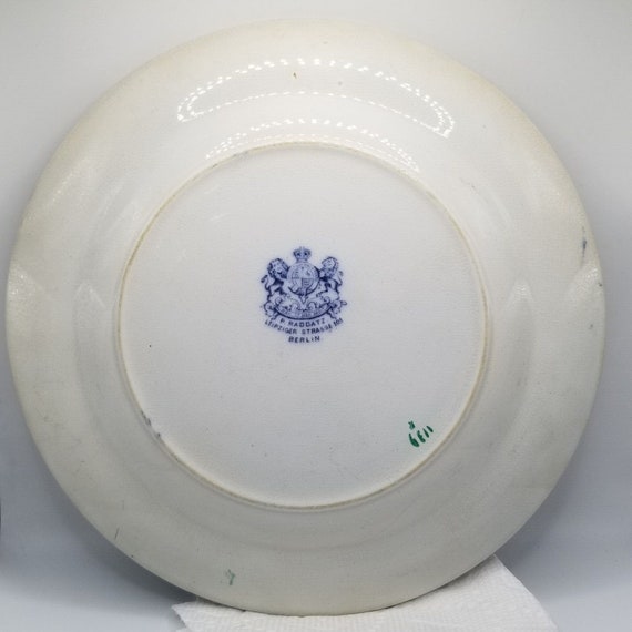Marienwiese　REFINED PLEATS PILIL Marienwiese REFINED PLEATS PILIL Antique German Plate P