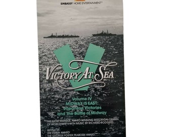 Victoria en el mar VHS Volumen IV Embajada Guerra Batallas militares Japón Victorias 1952, marina,