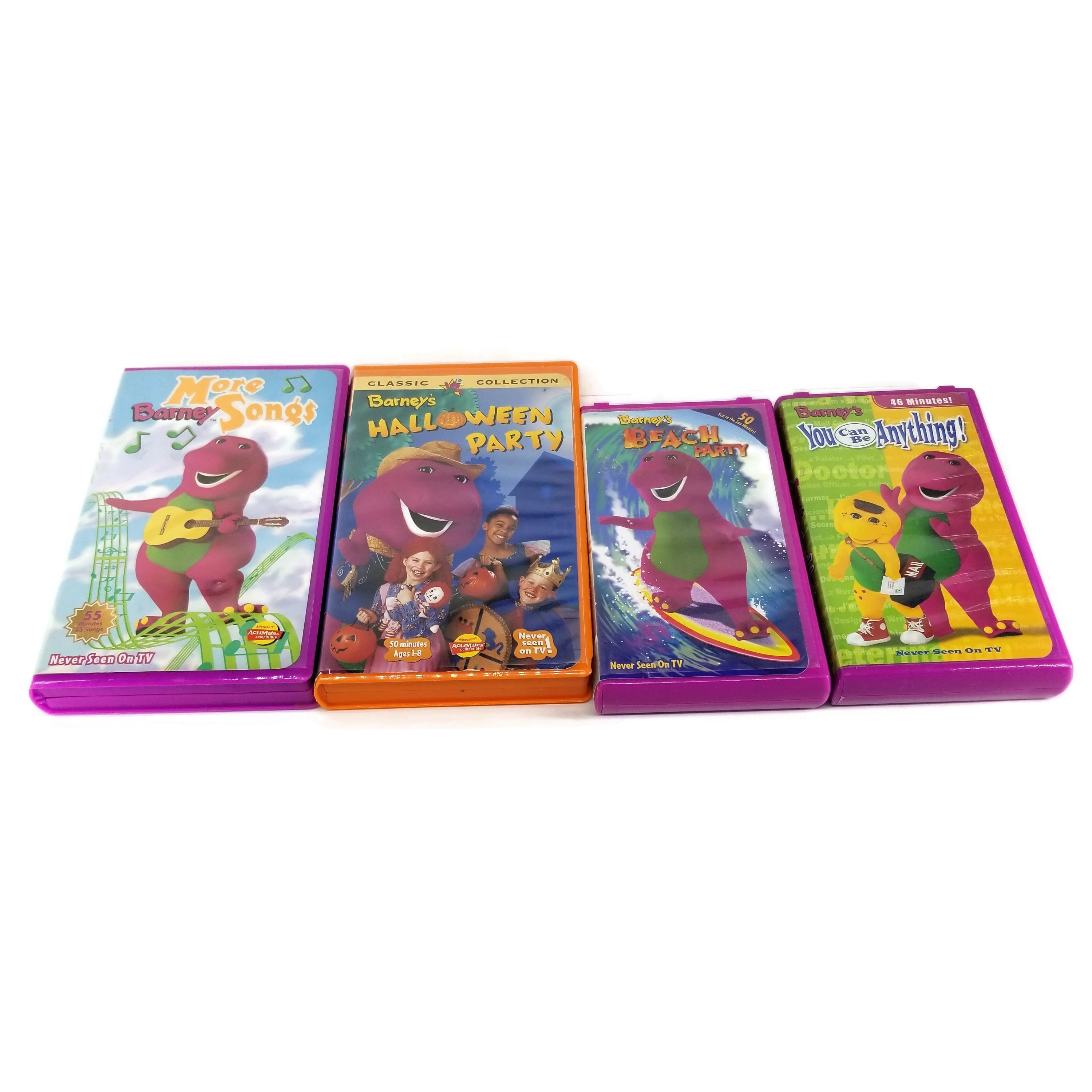 Barney Vhs Lot 45