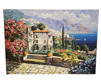 Vintage Thomas Mcknight Print 1990s Retro Size 18x18 Contemporary