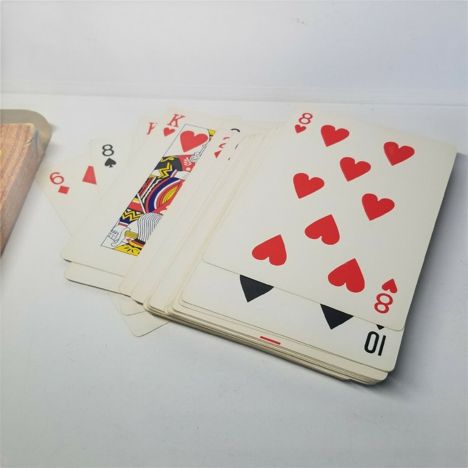 Jumbo Playing Cards Vintage Hong Kong Big Dealer LARGE 7 Etsy