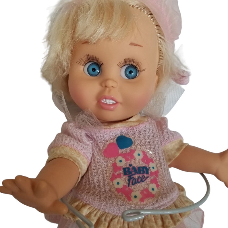 Vintage Baby Face Doll Galoob so Innocent Cynthia Blue Eyes Etsy