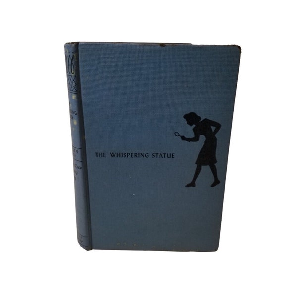 vintage Nancy Drew Book 1937 série mystère The Whispering Statue Keene