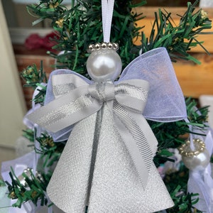 Angel Ornament Christmas Handmade Ornament Christmas - Etsy