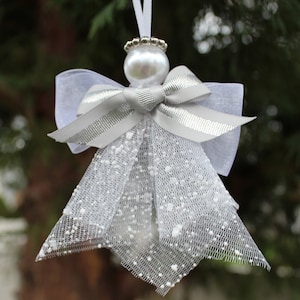 Angel Ornament Christmas, Handmade Ornament, Christmas Decoration ...