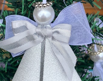 Angel Ornament Christmas, Handmade Ornament, Christmas Decoration, Christmas Gift, Angel Figurine, Gift for Her/Him