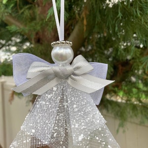 Angel Ornament Christmas, Handmade Ornament, Christmas Decoration ...