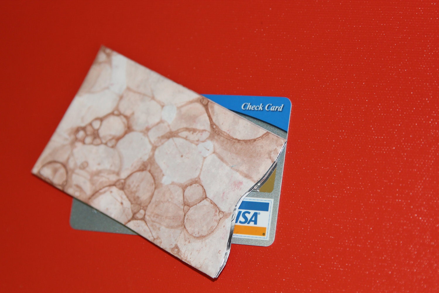 Paper Credit Card Sleeves - Etsy