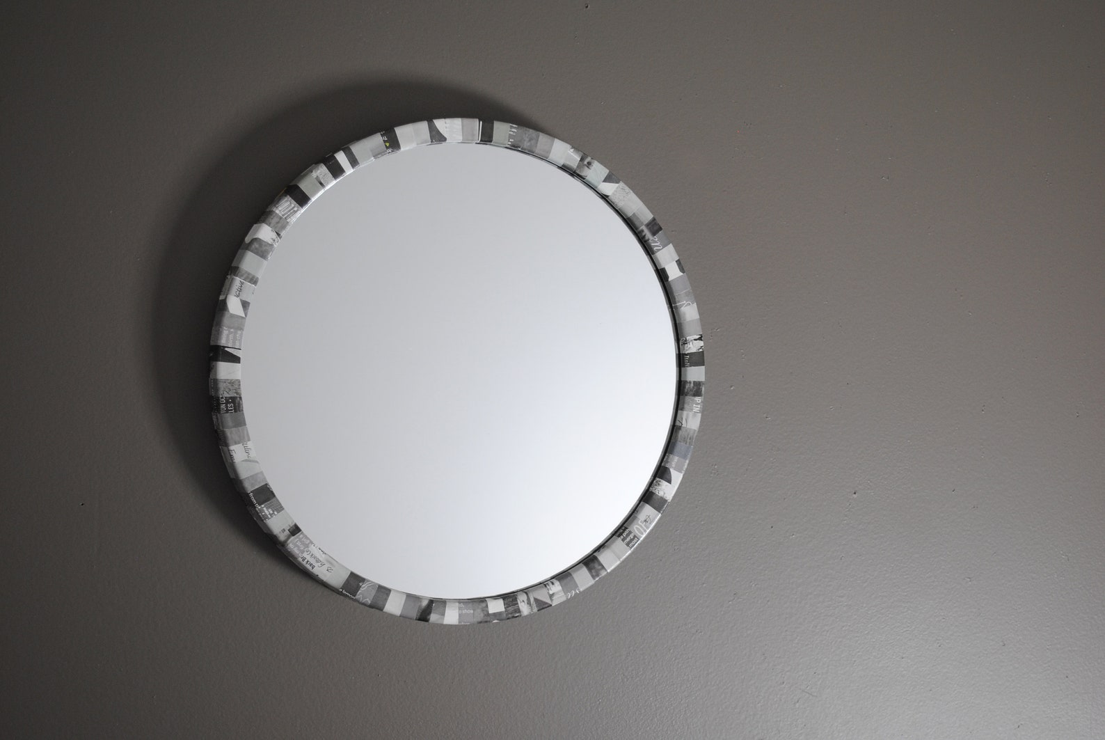 Colorful 12 SMALL Round Mirror Wall Art Made From Recycled Etsy