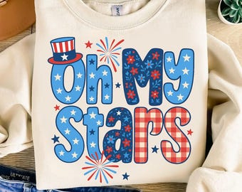 Coquette Floral USA PNG: Preppy 4th of July Design (Digital Download)