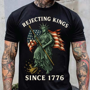 Rejecting Kings Since 1776 PNG: Feminist Political Protest Art (Digital Download)