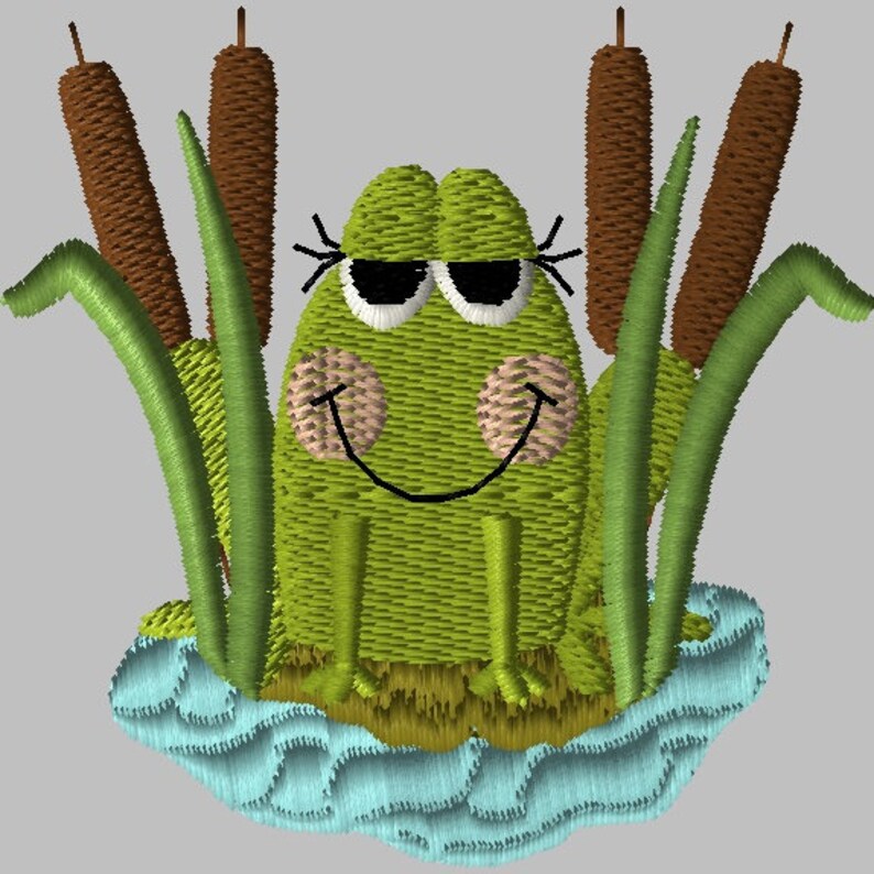 Machine jessecmault designprimsy frog02 includes 3 sizes etsy Machine jessecmault designprimsy frog02 includes 3 sizes etsy