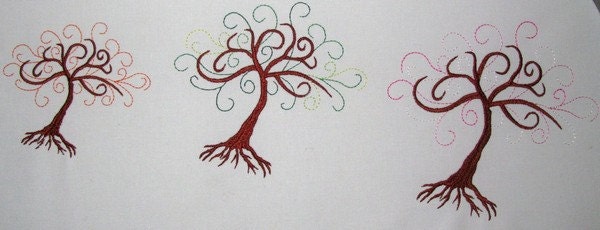 Machine Embroidery Design- Tree of Life-single Design in 3 Sizes! - Etsy