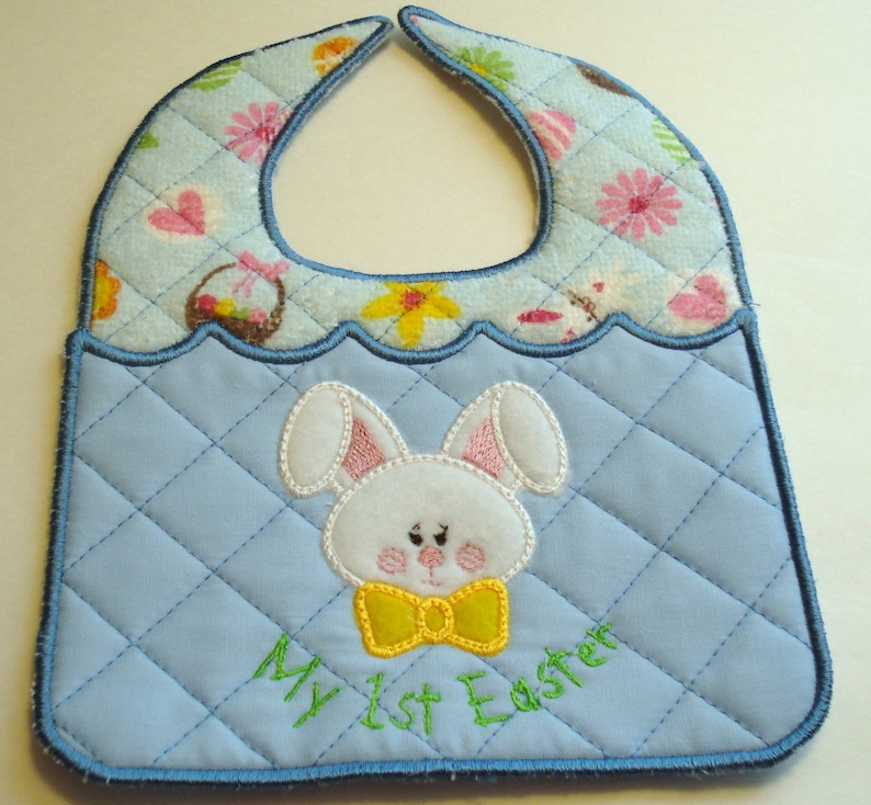 Machine Embroidery Designithnewborn Baby Bibmy 1st Etsy