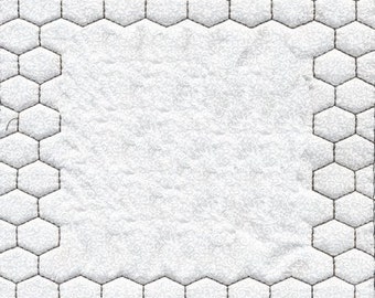 Machine Embroidery Design-Chicken wire with Several sizes and Formats included.