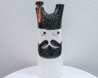 Lagardo Tackett inspired 60s Mid Century Kahula /  Black Russian Luxo Lier Mexico bottle