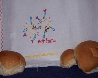 Hot Buns Dish Towel